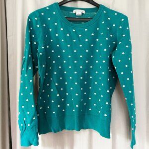 Vintage Liz Claiborne Polka Dot Sweater